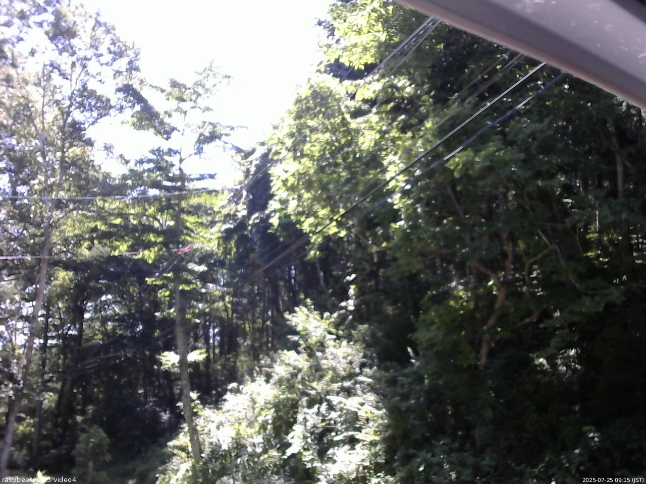 長野県菅平高原 ゆたか山荘 東側上空 2025/07/25 09:15