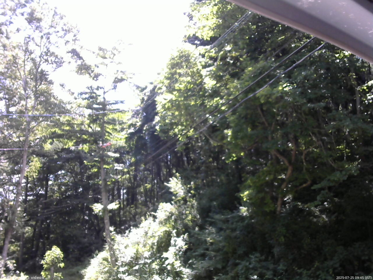 長野県菅平高原 ゆたか山荘 東側上空 2025/07/25 09:45