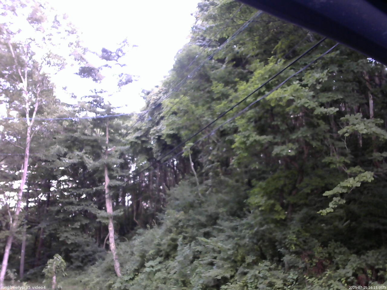 長野県菅平高原 ゆたか山荘 東側上空 2025/07/25 16:15