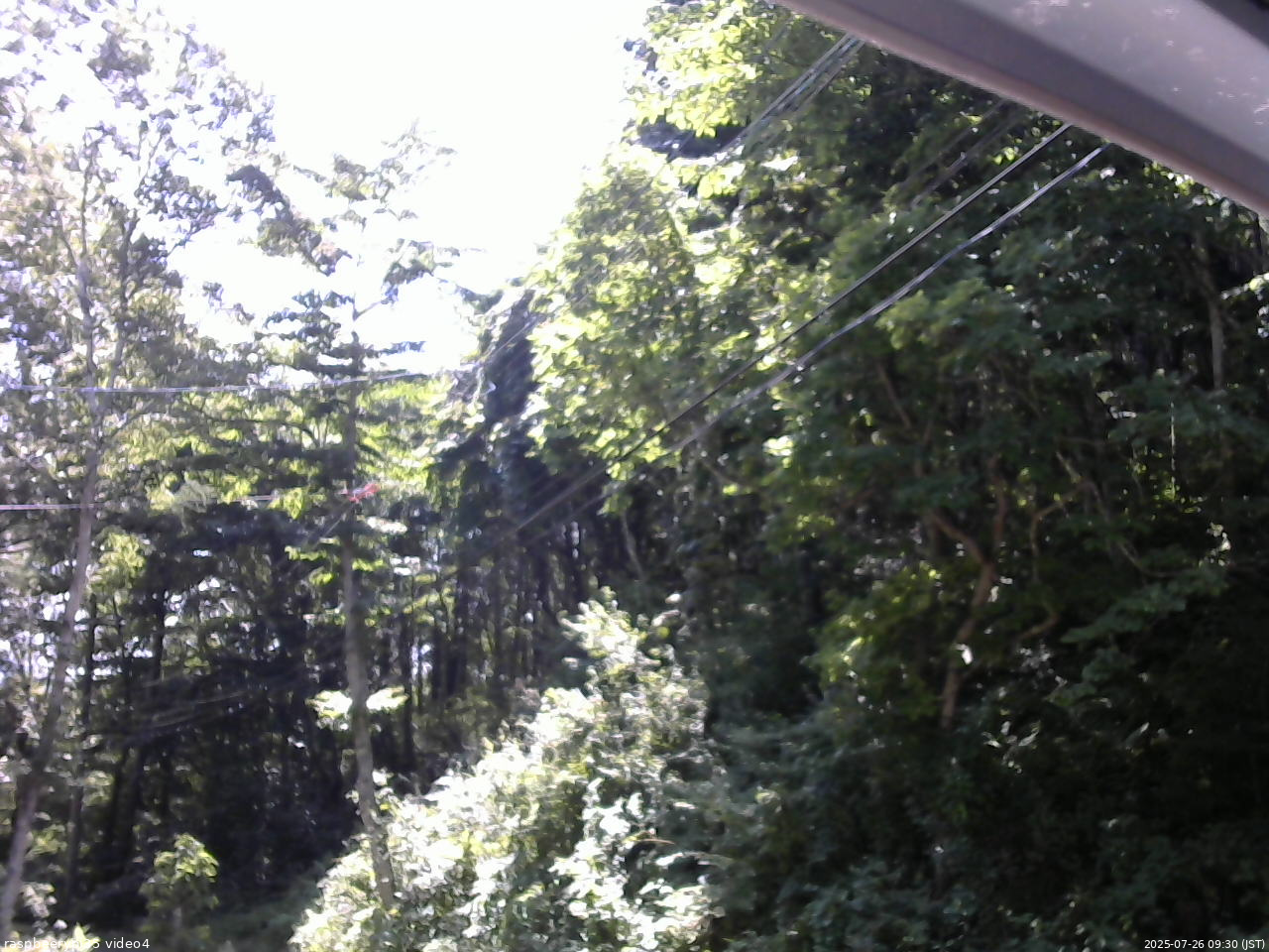 長野県菅平高原 ゆたか山荘 東側上空 2025/07/26 09:30