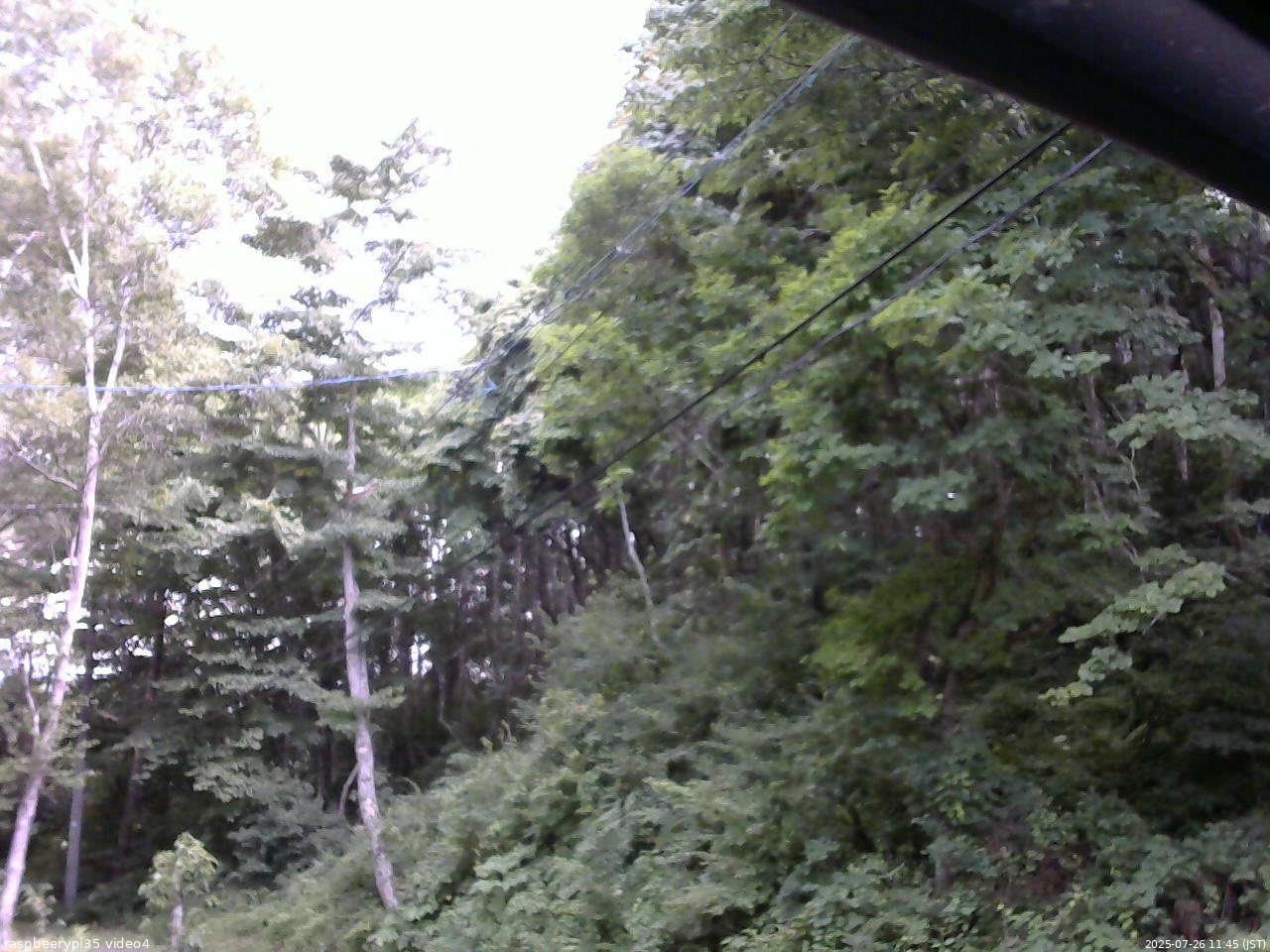 長野県菅平高原 ゆたか山荘 東側上空 2025/07/26 11:45