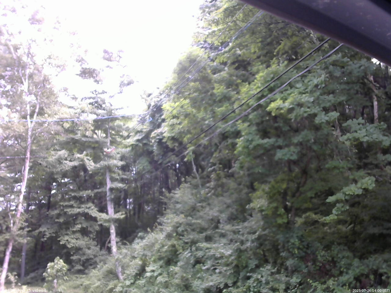 長野県菅平高原 ゆたか山荘 東側上空 2025/07/26 14:00