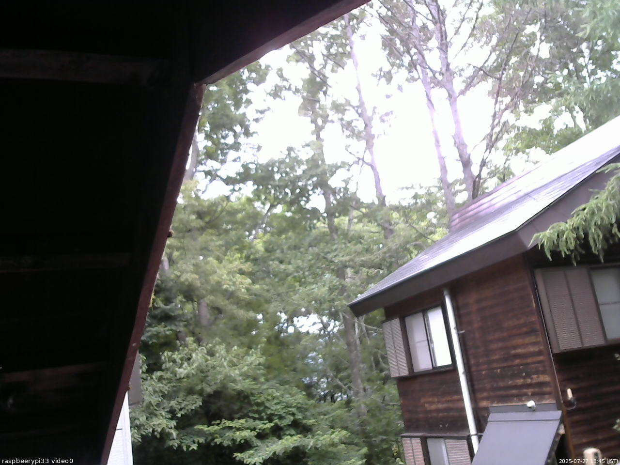 長野県菅平高原 ゆたか山荘 北側 2025/07/27 13:45