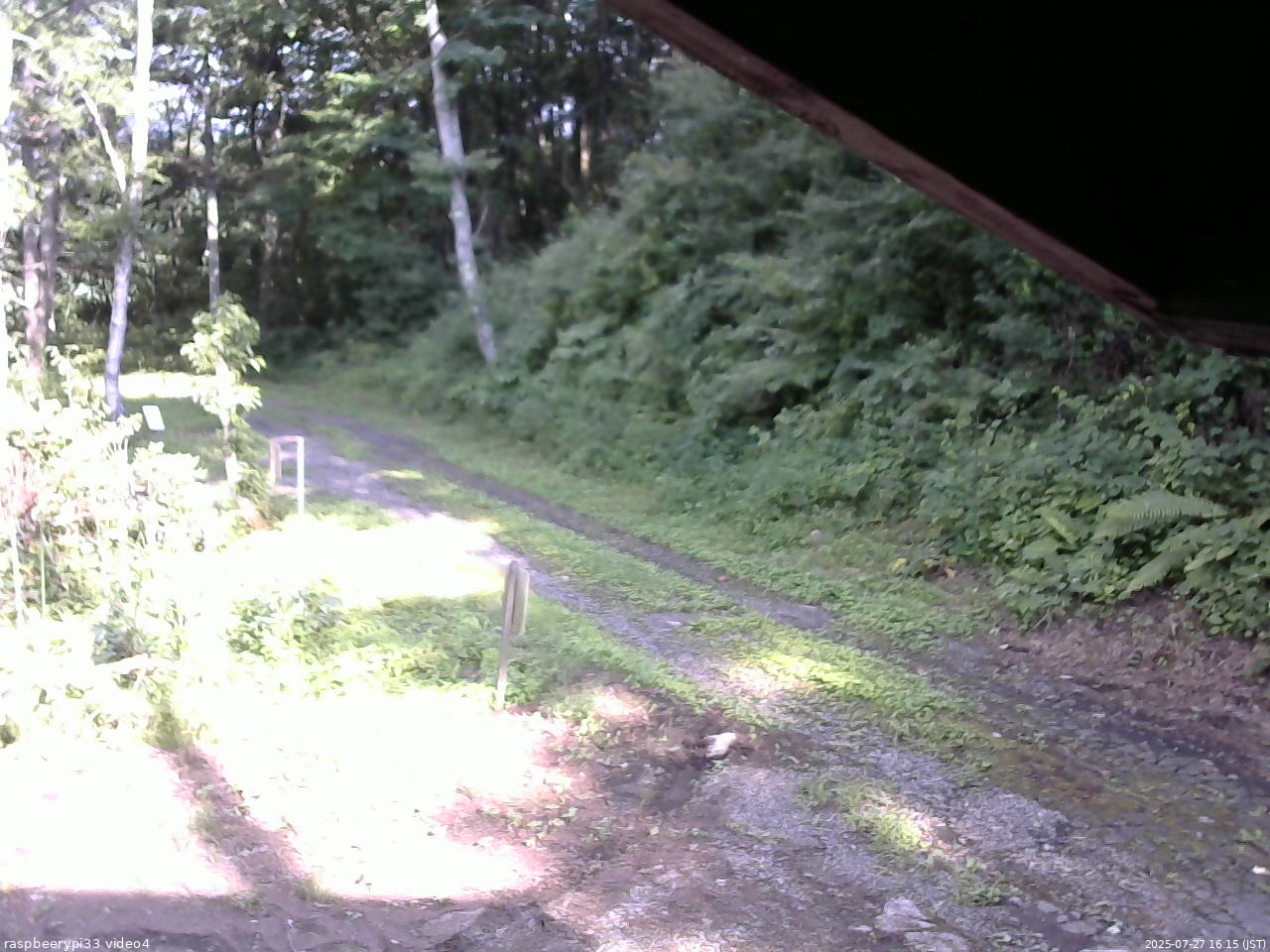 長野県菅平高原 ゆたか山荘 東側(坂下) 2025/07/27 16:15
