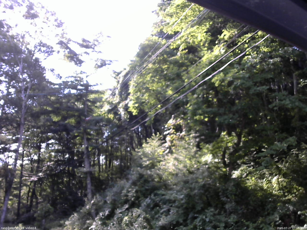 長野県菅平高原 ゆたか山荘 東側上空 2025/07/27 07:15