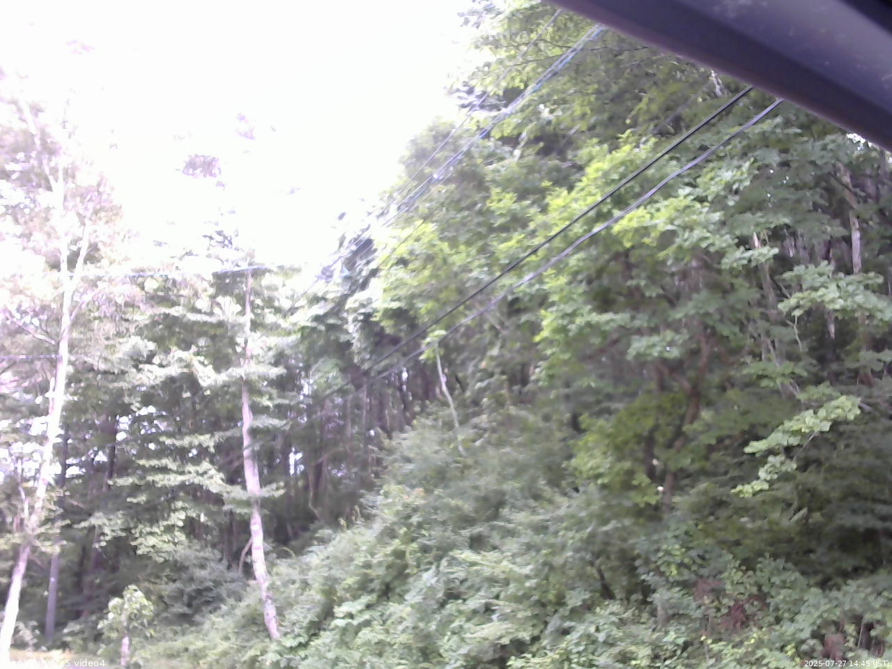 長野県菅平高原 ゆたか山荘 東側上空 2025/07/27 14:45