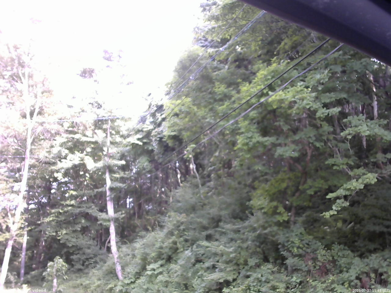 長野県菅平高原 ゆたか山荘 東側上空 2025/07/27 15:45