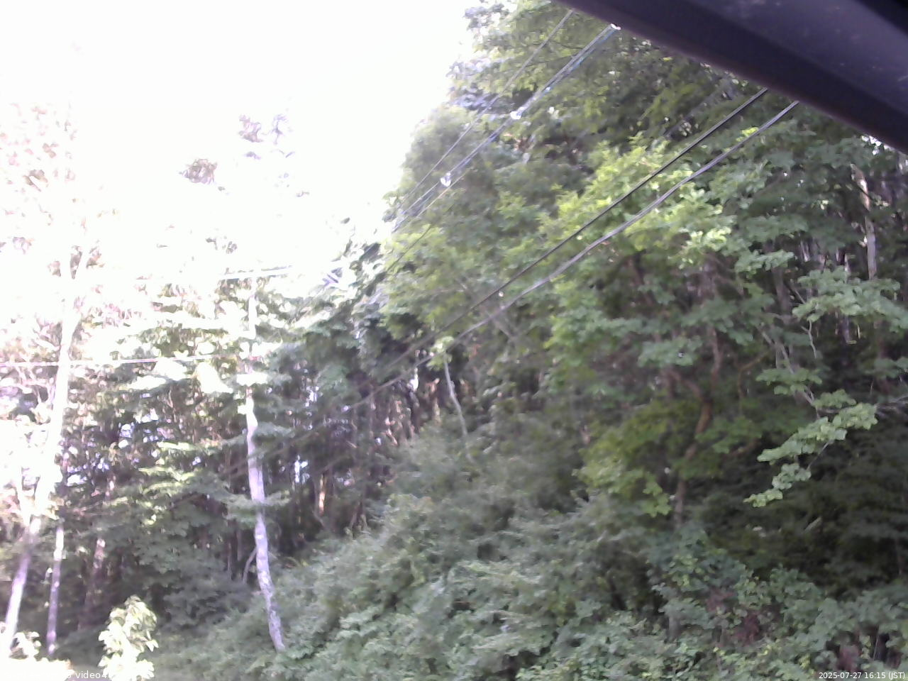 長野県菅平高原 ゆたか山荘 東側上空 2025/07/27 16:15