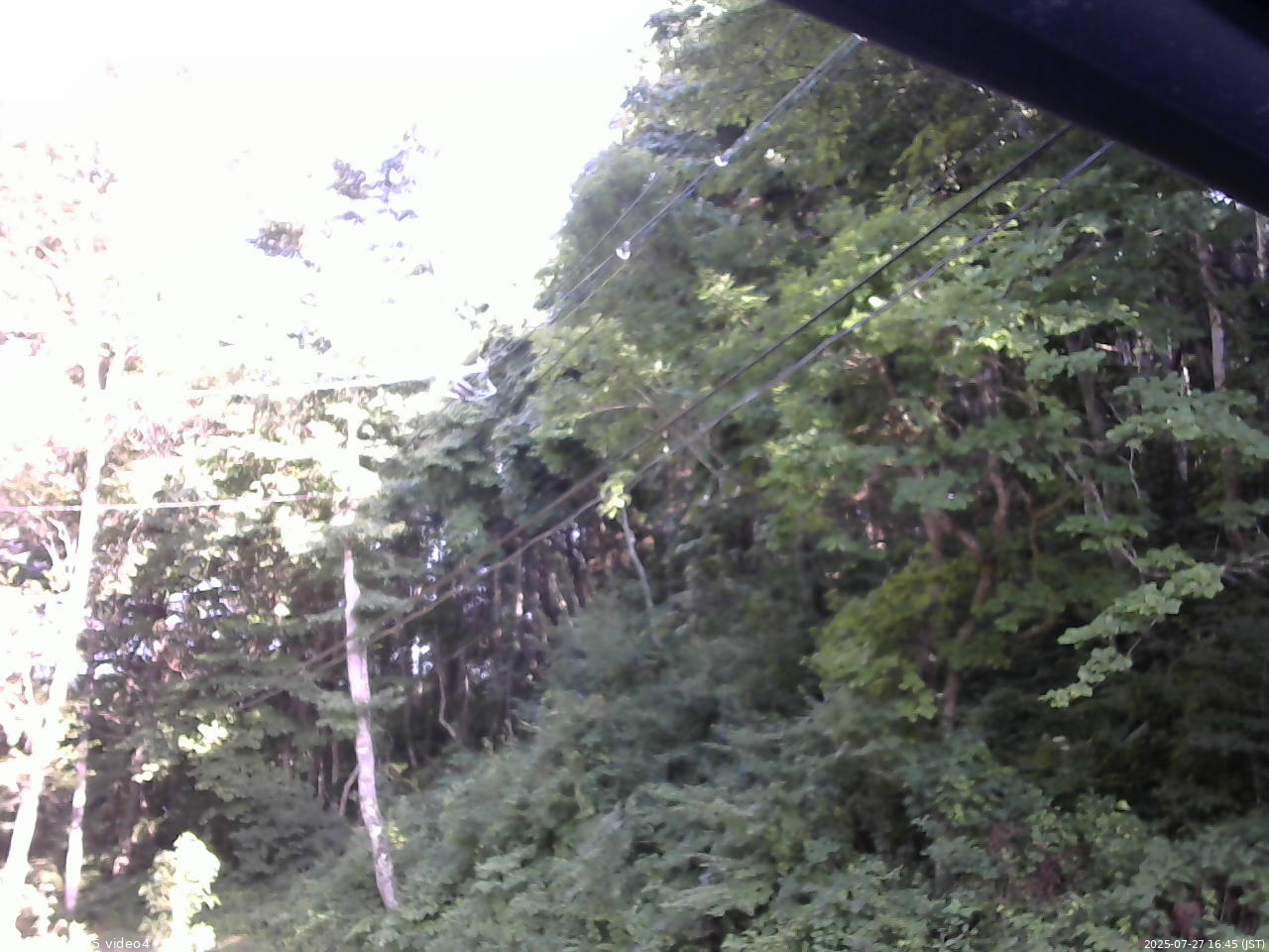 長野県菅平高原 ゆたか山荘 東側上空 2025/07/27 16:45