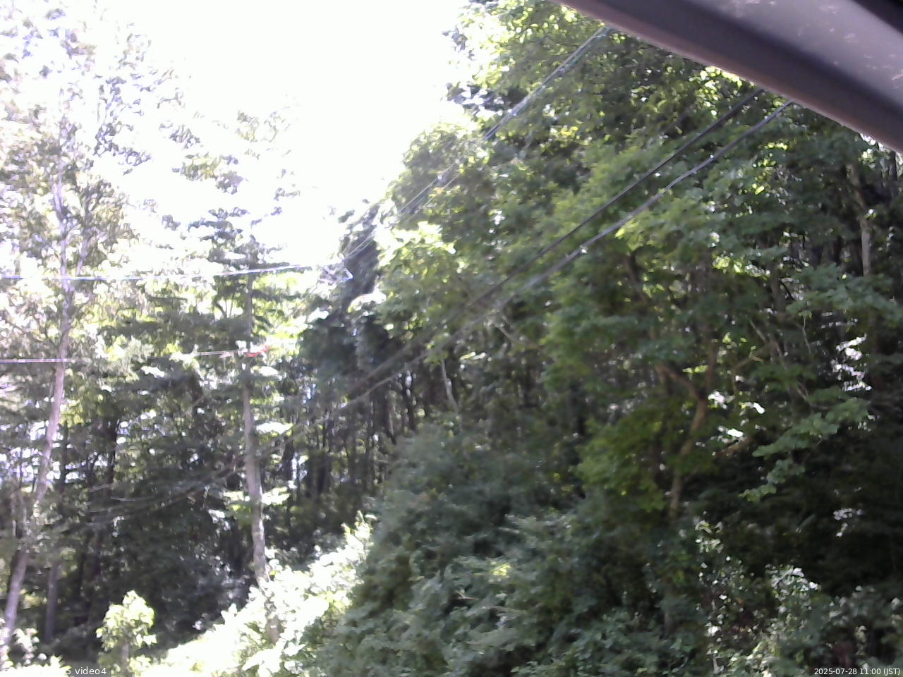 長野県菅平高原 ゆたか山荘 東側上空 2025/07/28 11:00