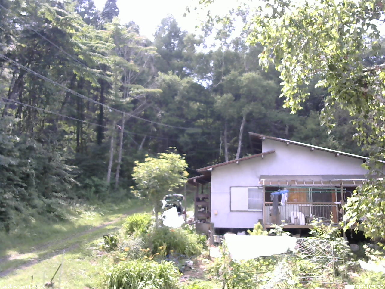 長野県菅平高原 ゆたか山荘 西側(坂上) 2025/07/29 13:45