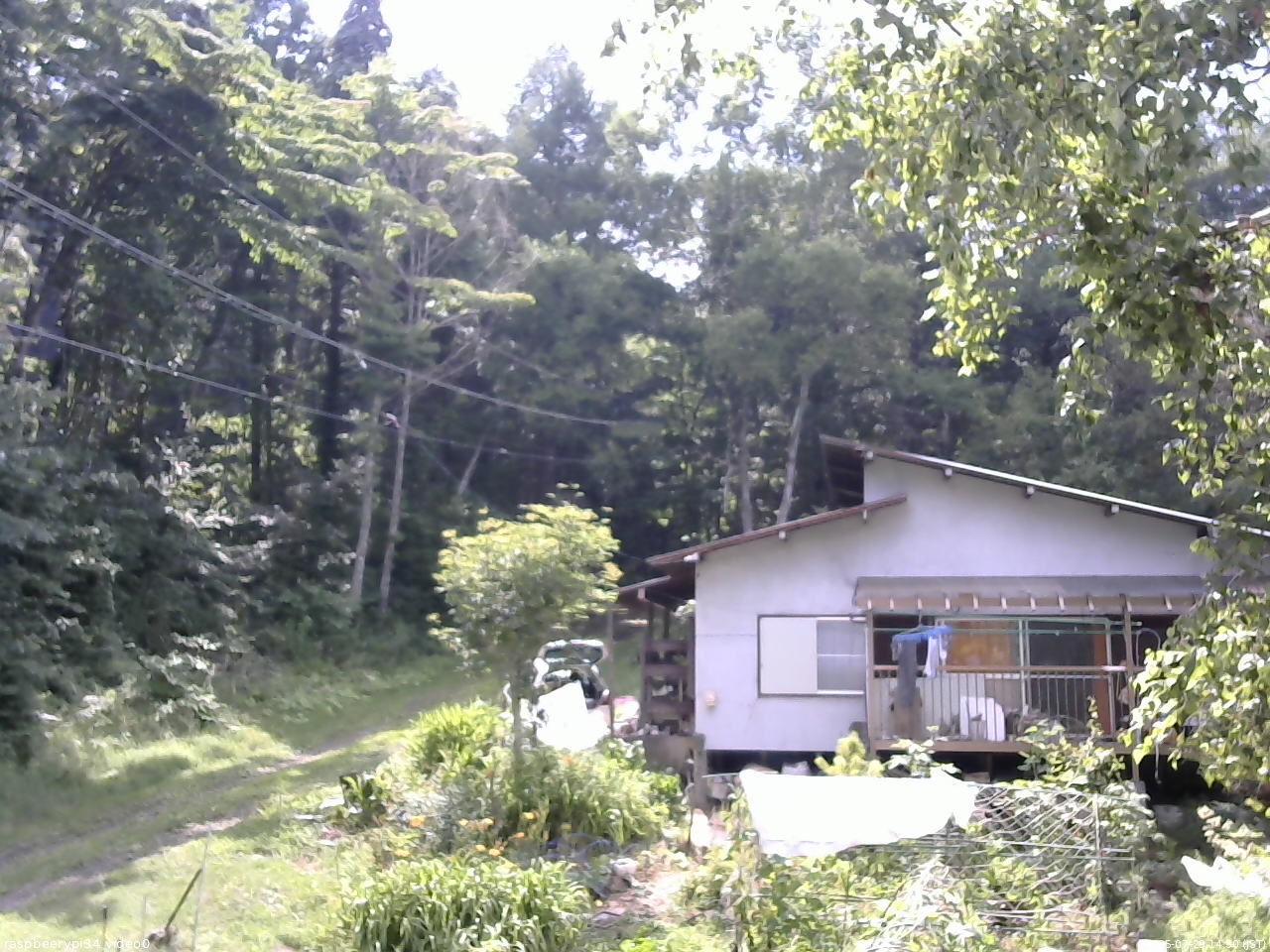 長野県菅平高原 ゆたか山荘 西側(坂上) 2025/07/29 14:30