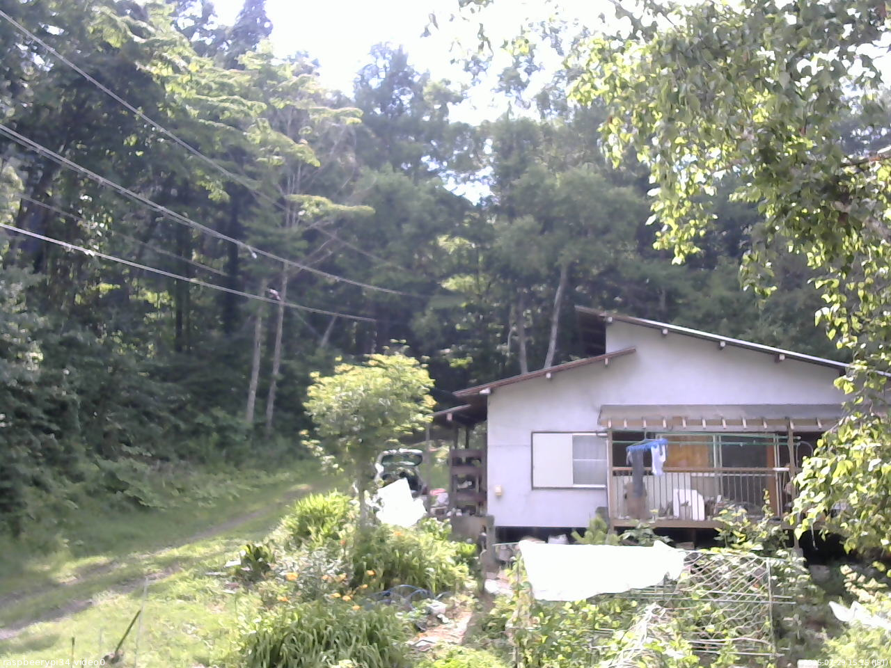 長野県菅平高原 ゆたか山荘 西側(坂上) 2025/07/29 15:15