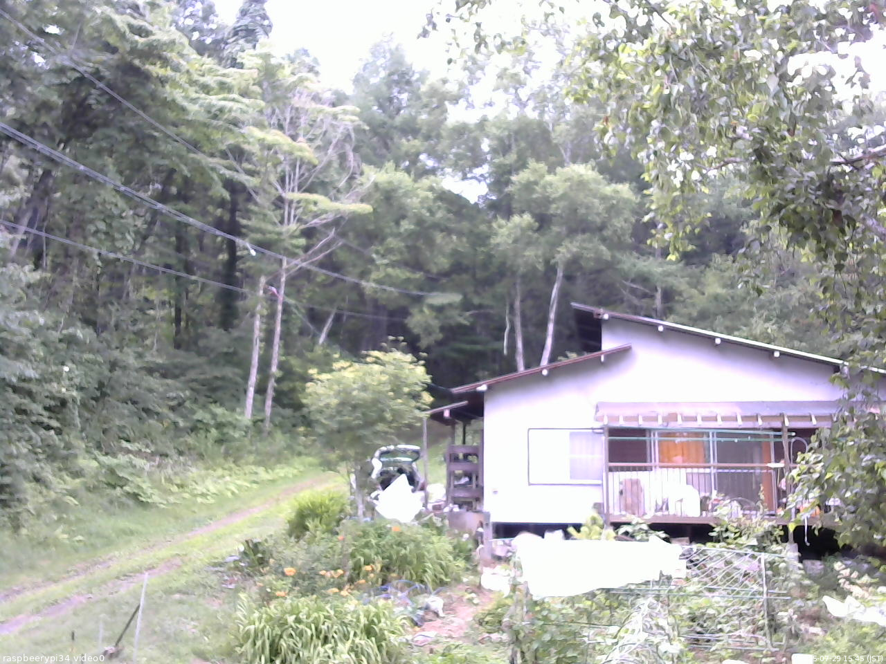 長野県菅平高原 ゆたか山荘 西側(坂上) 2025/07/29 15:45