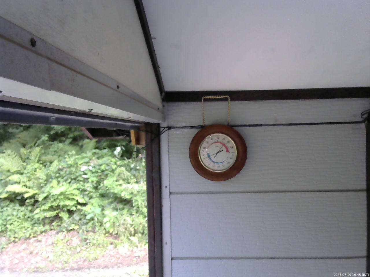 長野県菅平高原 ゆたか山荘 温度計 2025/07/29 16:45