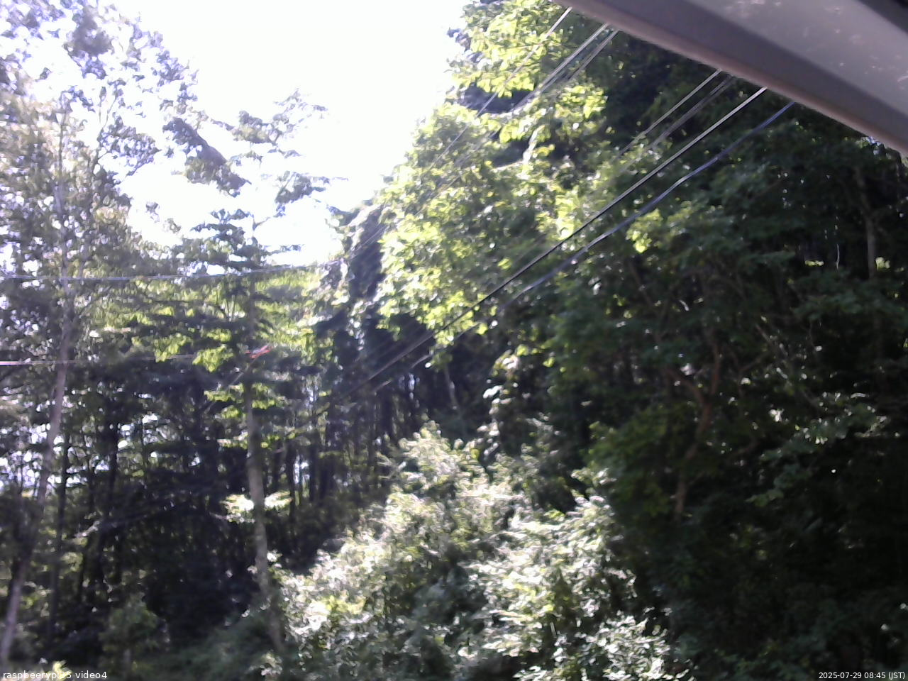 長野県菅平高原 ゆたか山荘 東側上空 2025/07/29 08:45