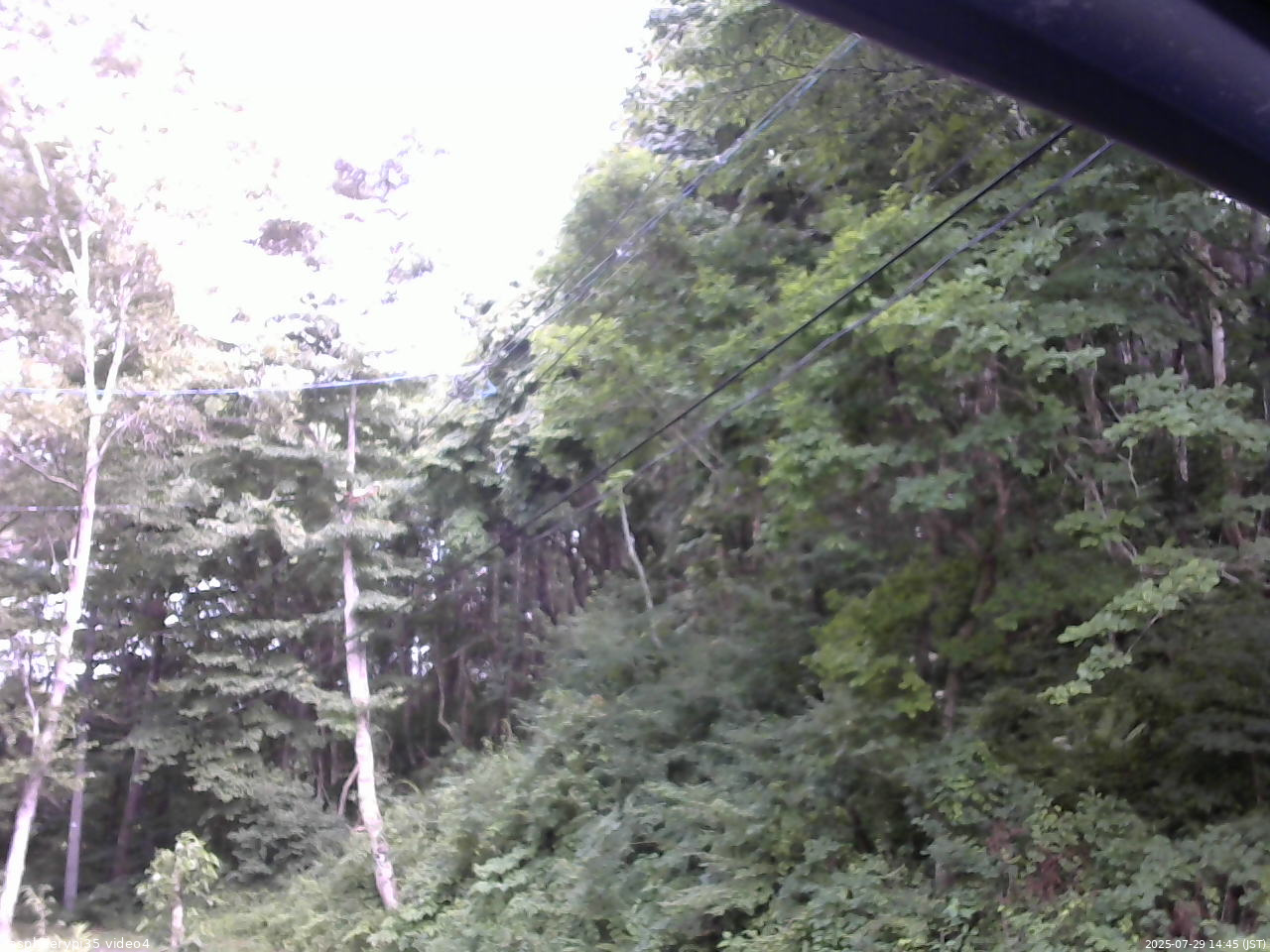長野県菅平高原 ゆたか山荘 東側上空 2025/07/29 14:45