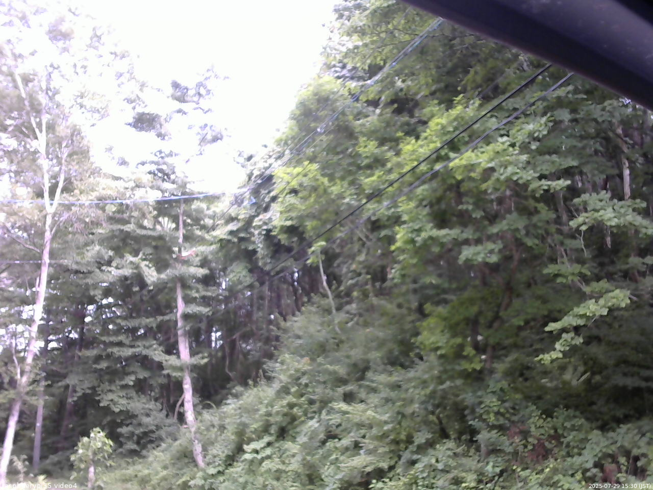 長野県菅平高原 ゆたか山荘 東側上空 2025/07/29 15:30