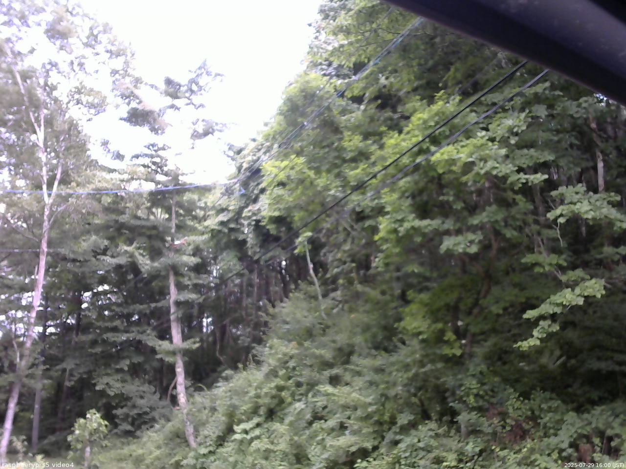 長野県菅平高原 ゆたか山荘 東側上空 2025/07/29 16:00