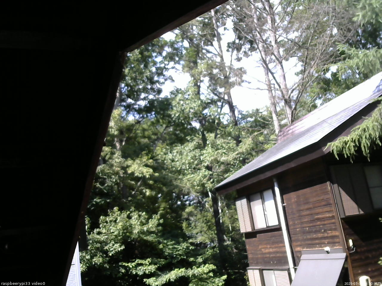 長野県菅平高原 ゆたか山荘 北側 2025/07/30 14:30