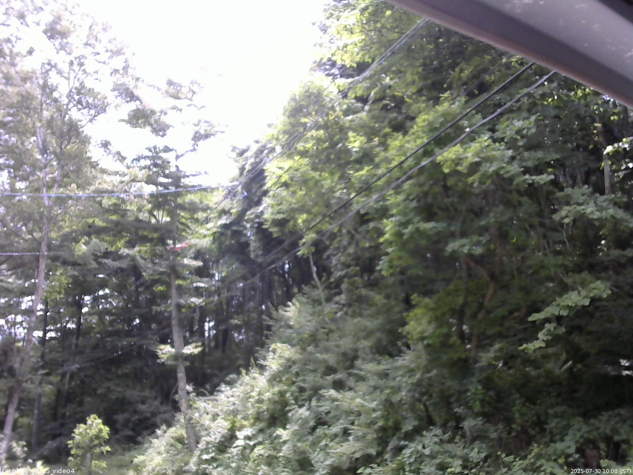 長野県菅平高原 ゆたか山荘 東側上空 2025/07/30 10:00