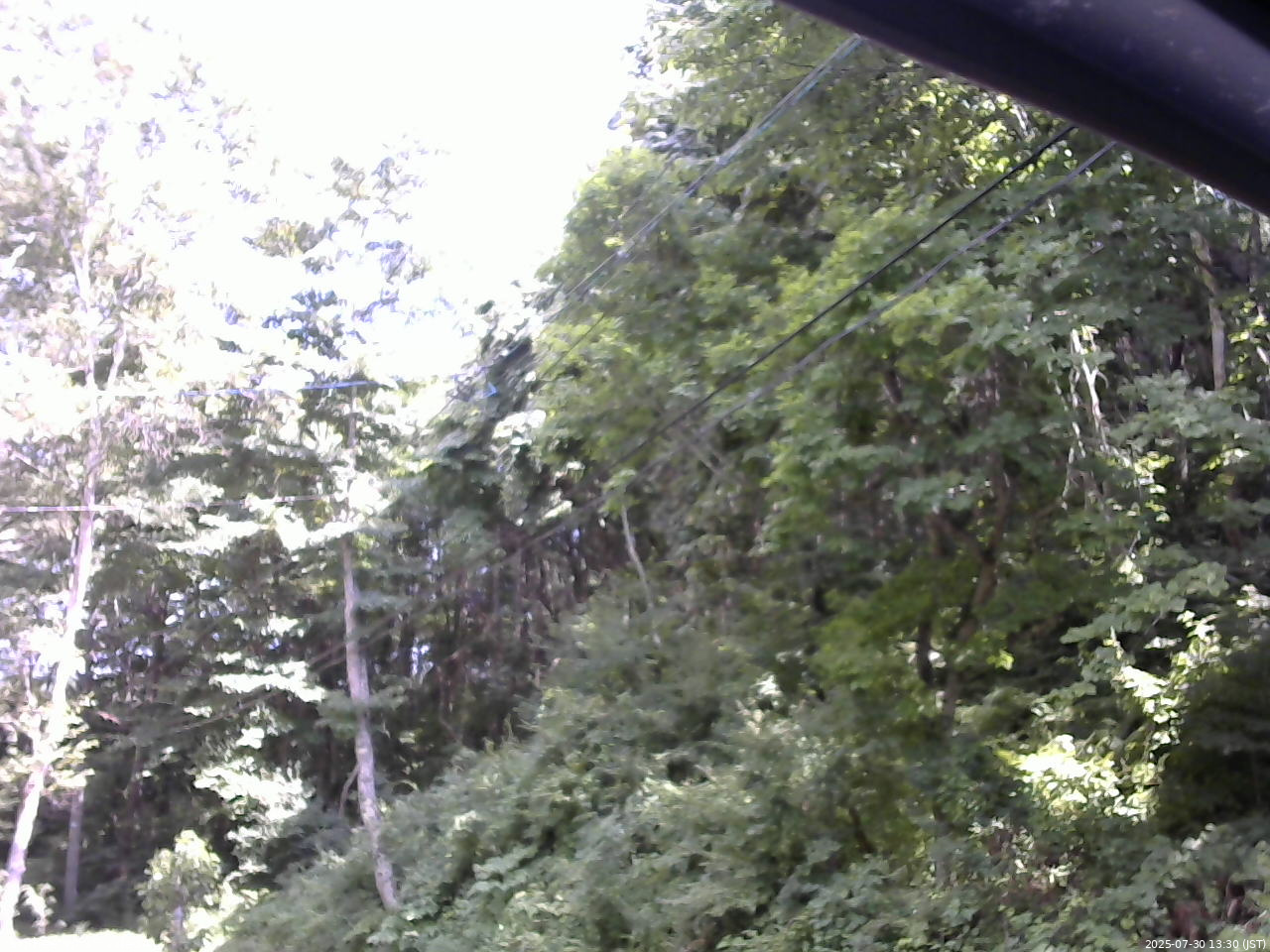 長野県菅平高原 ゆたか山荘 東側上空 2025/07/30 13:30