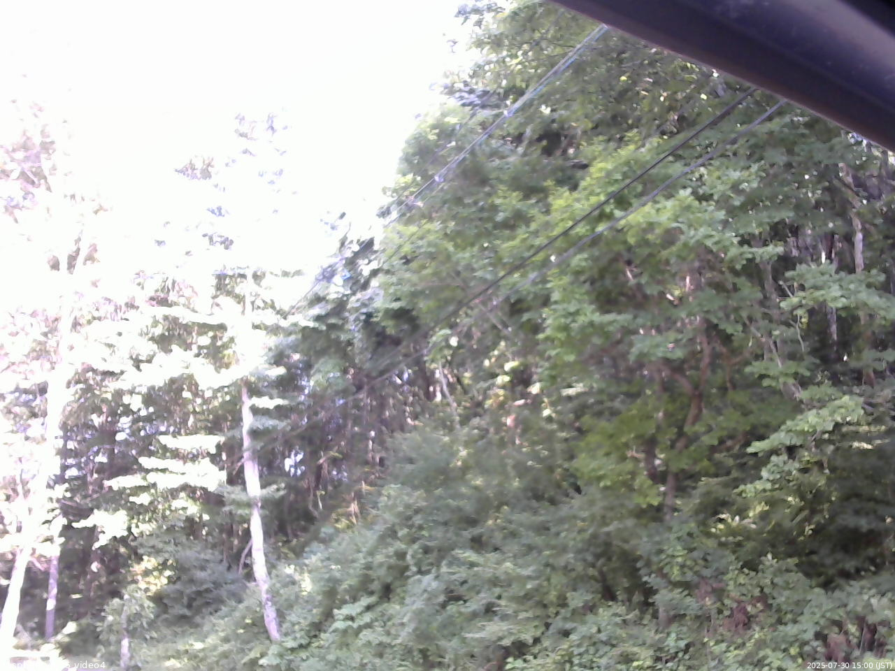 長野県菅平高原 ゆたか山荘 東側上空 2025/07/30 15:00