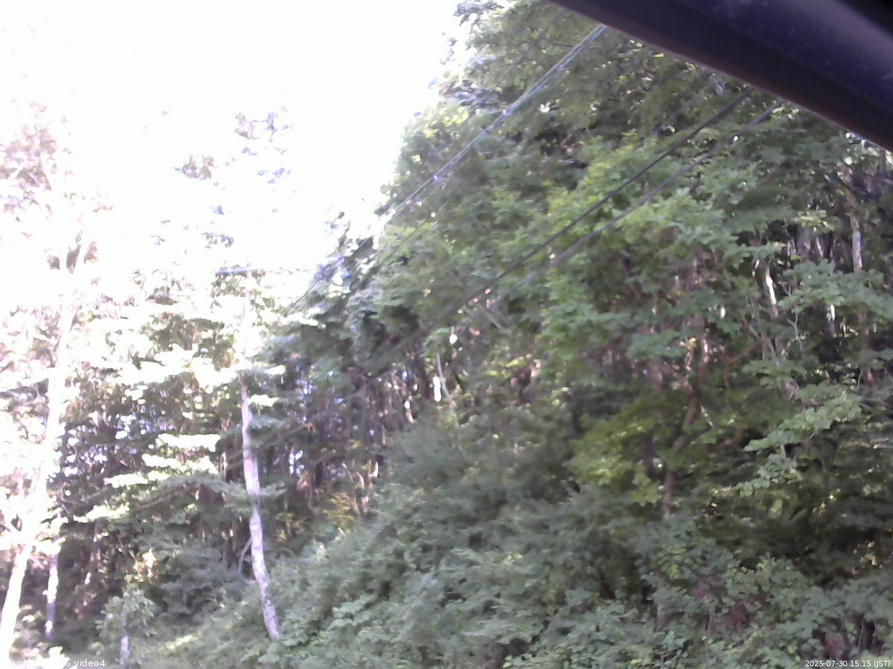 長野県菅平高原 ゆたか山荘 東側上空 2025/07/30 15:15