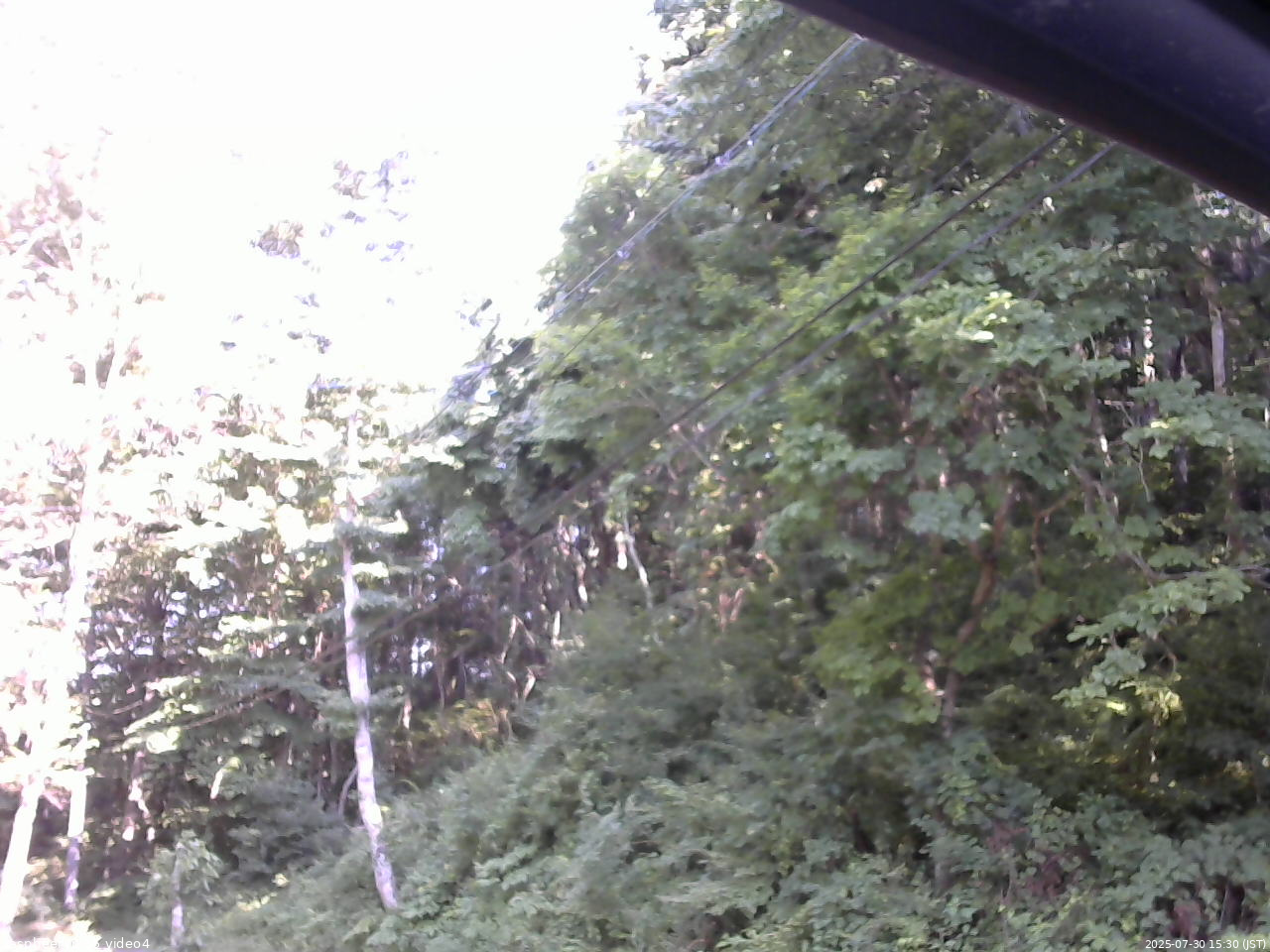 長野県菅平高原 ゆたか山荘 東側上空 2025/07/30 15:30