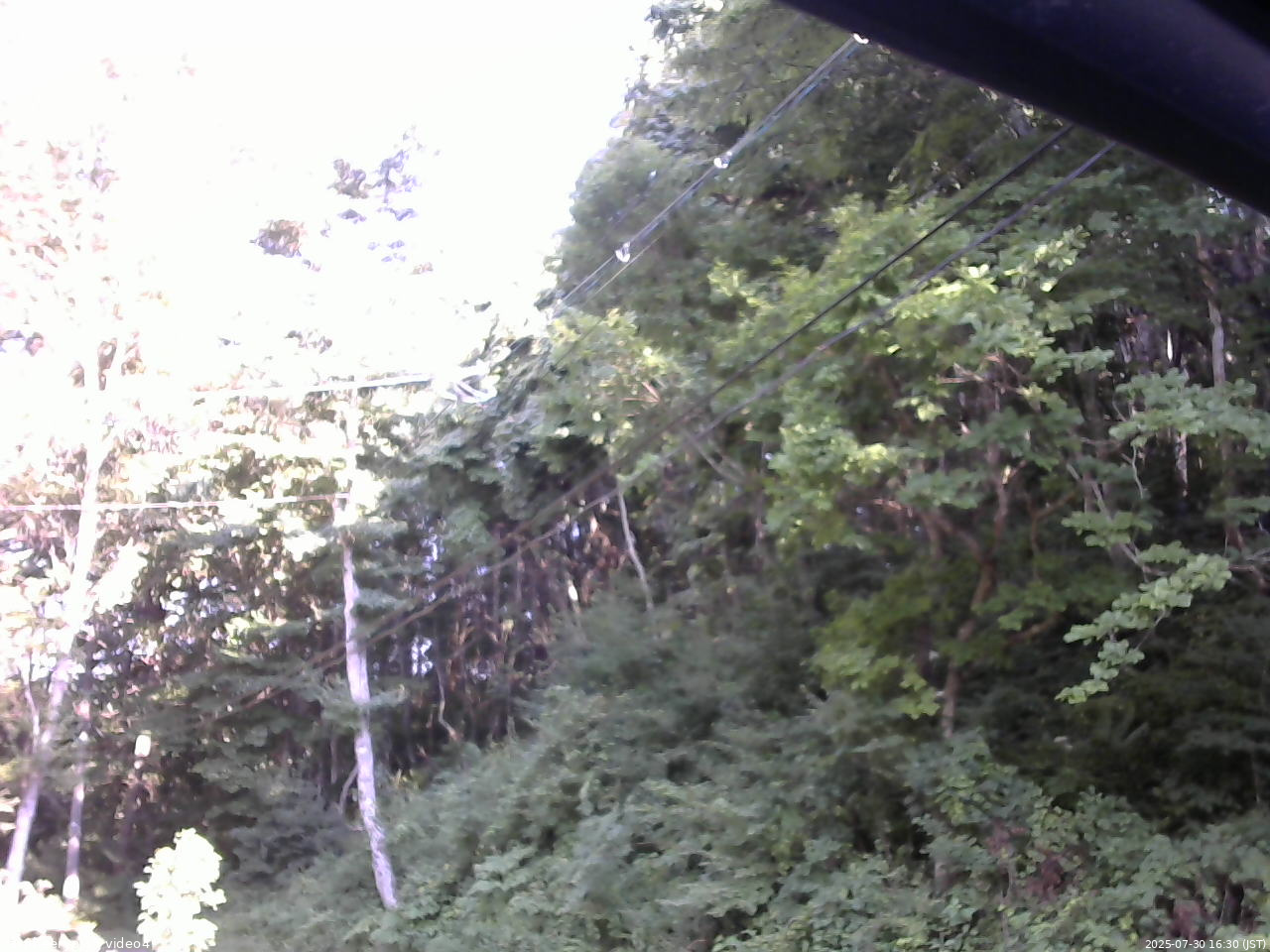 長野県菅平高原 ゆたか山荘 東側上空 2025/07/30 16:30