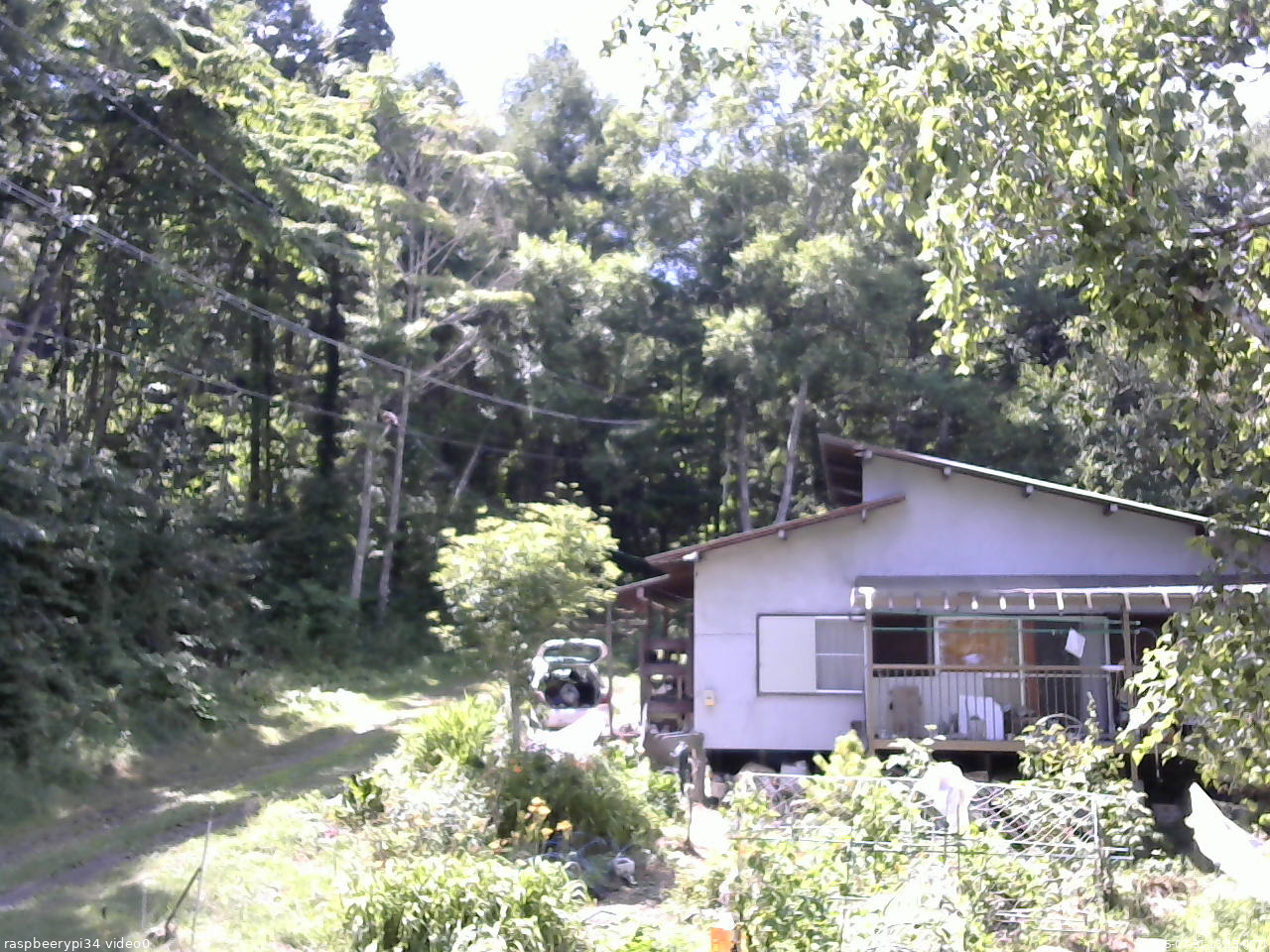 長野県菅平高原 ゆたか山荘 西側(坂上) 2025/07/31 13:15