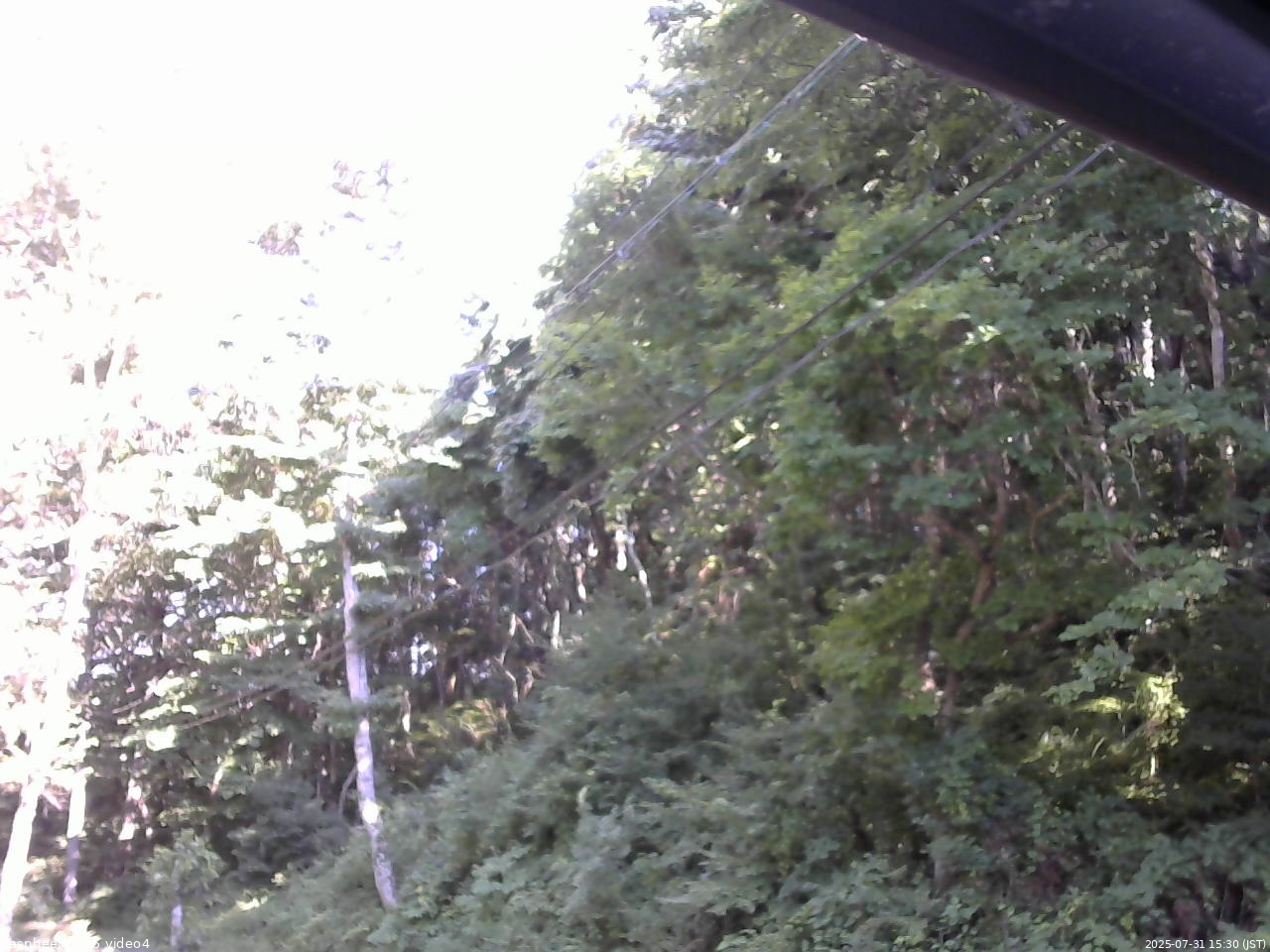 長野県菅平高原 ゆたか山荘 東側上空 2025/07/31 15:30