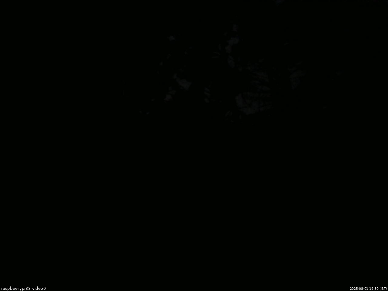 長野県菅平高原 ゆたか山荘 北側 2025/08/01 19:30
