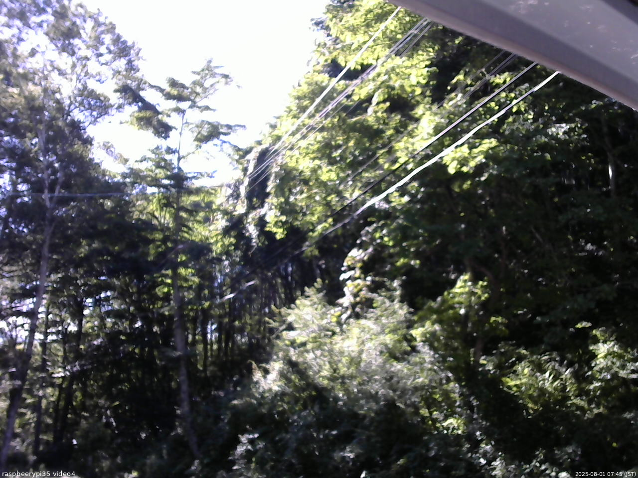 長野県菅平高原 ゆたか山荘 東側上空 2025/08/01 07:45