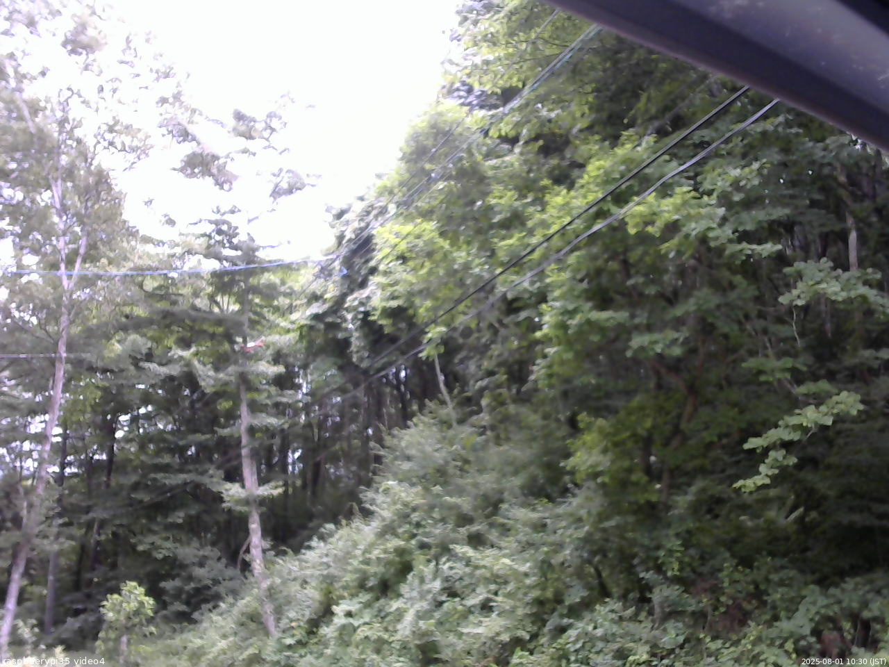 長野県菅平高原 ゆたか山荘 東側上空 2025/08/01 10:30