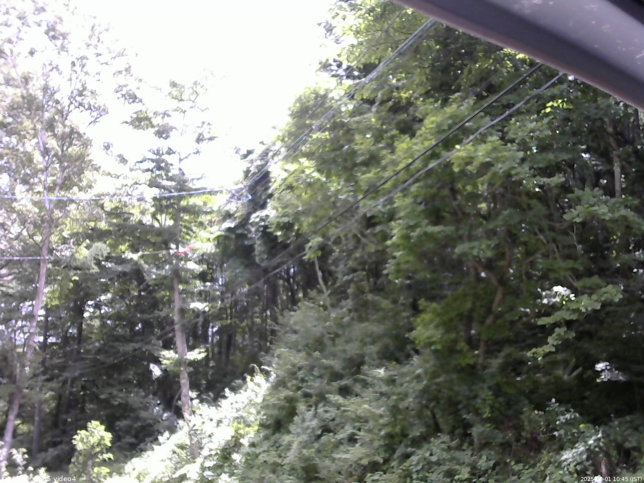 長野県菅平高原 ゆたか山荘 東側上空 2025/08/01 10:45