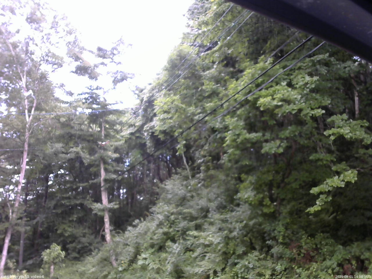 長野県菅平高原 ゆたか山荘 東側上空 2025/08/01 14:00