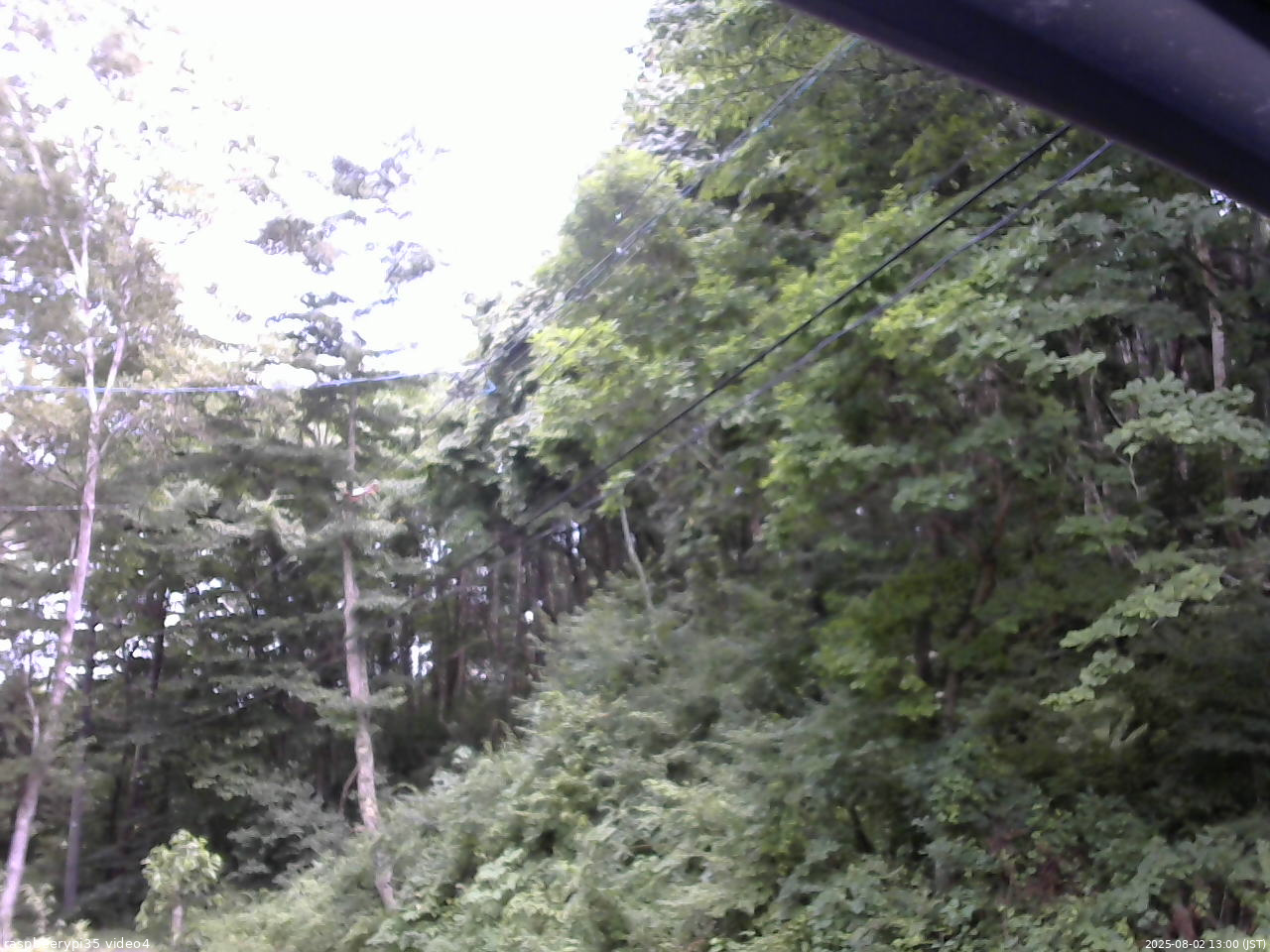 長野県菅平高原 ゆたか山荘 東側上空 2025/08/02 13:00