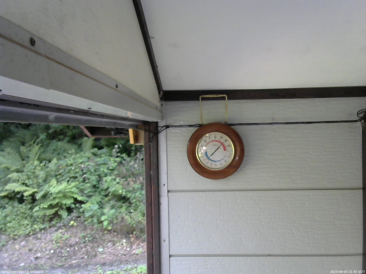 長野県菅平高原 ゆたか山荘 温度計 2025/08/03 15:30