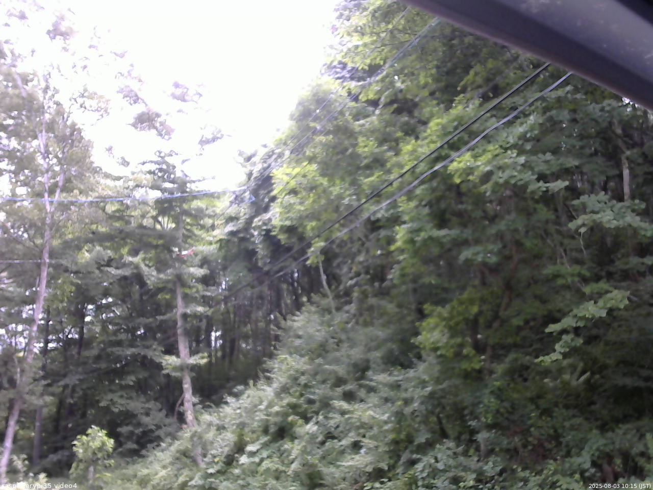 長野県菅平高原 ゆたか山荘 東側上空 2025/08/03 10:15