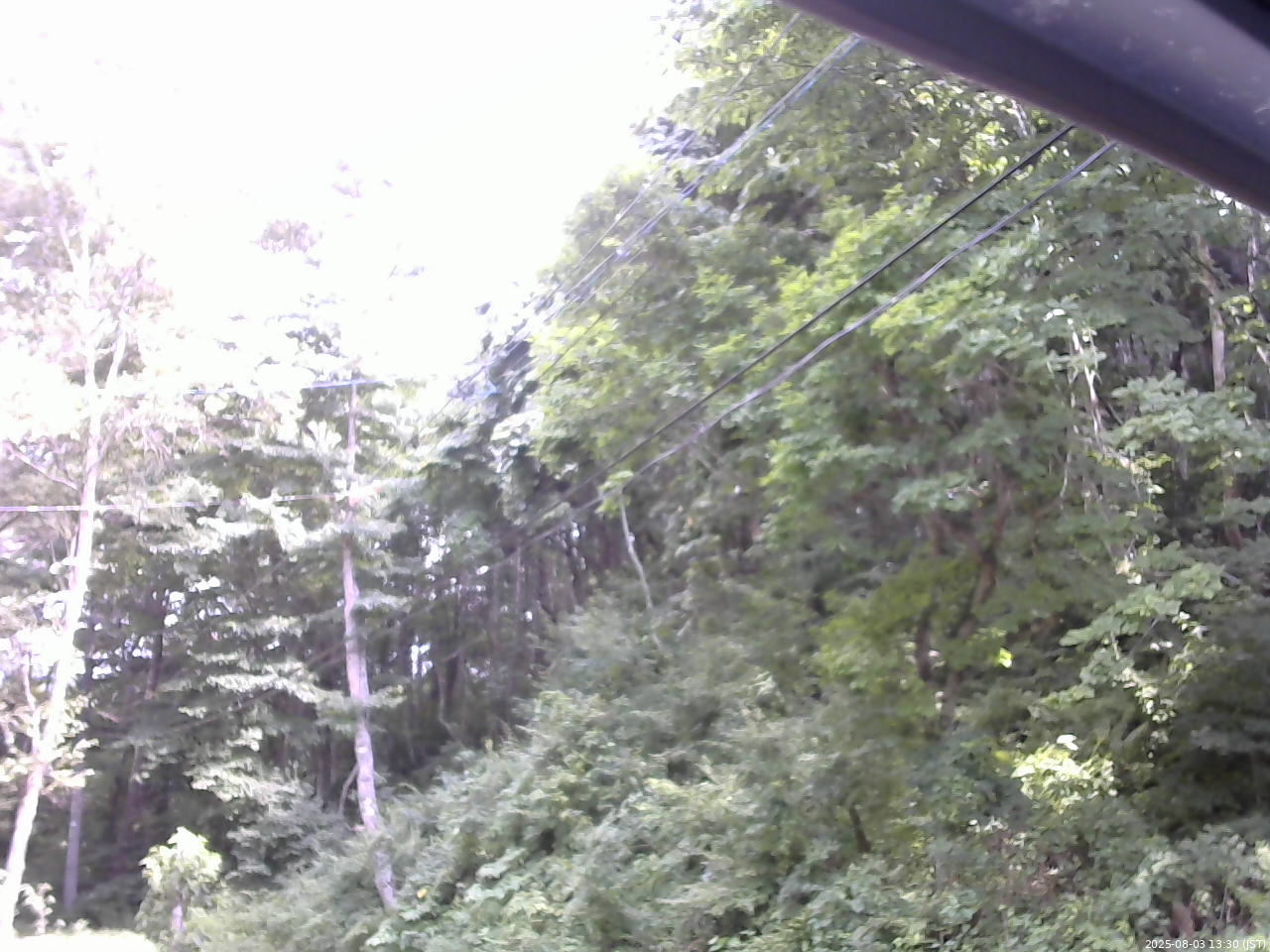 長野県菅平高原 ゆたか山荘 東側上空 2025/08/03 13:30