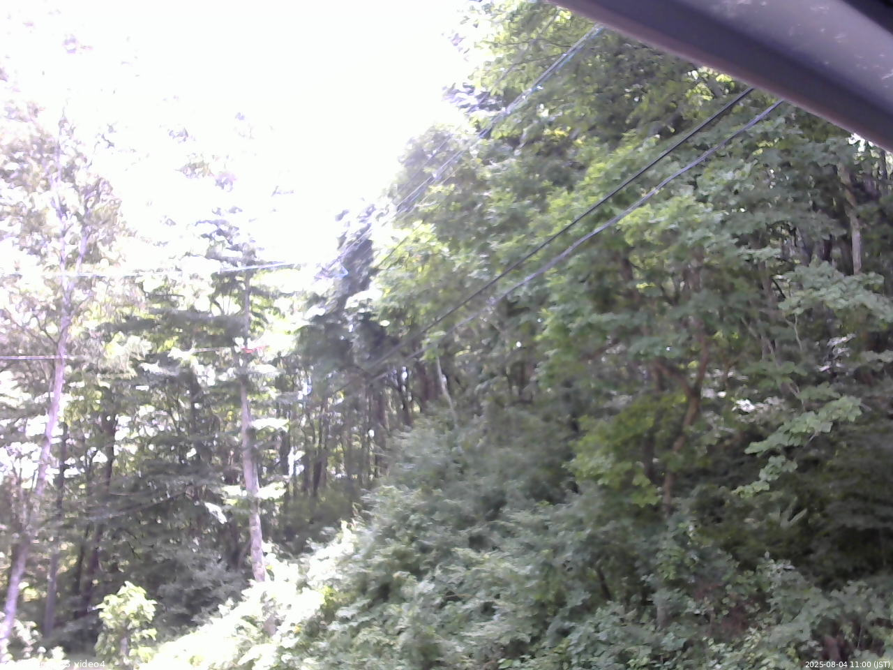 長野県菅平高原 ゆたか山荘 東側上空 2025/08/04 11:00