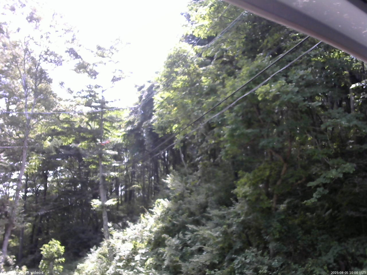 長野県菅平高原 ゆたか山荘 東側上空 2025/08/05 10:00