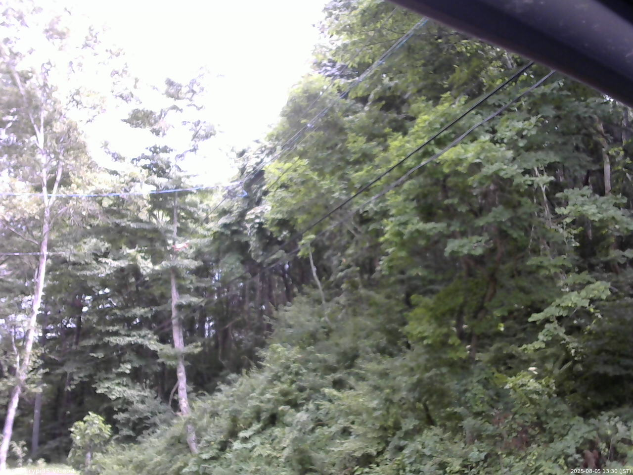 長野県菅平高原 ゆたか山荘 東側上空 2025/08/05 13:30