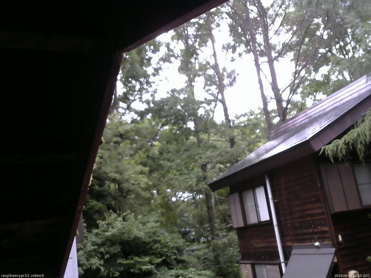長野県菅平高原 ゆたか山荘 北側 2025/08/07 10:15