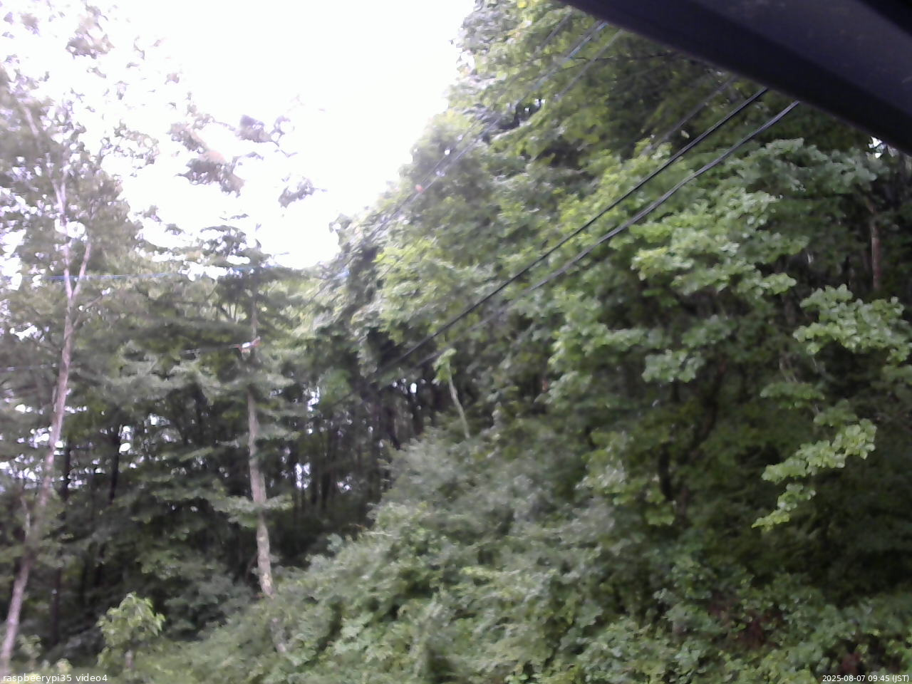 長野県菅平高原 ゆたか山荘 東側上空 2025/08/07 09:45
