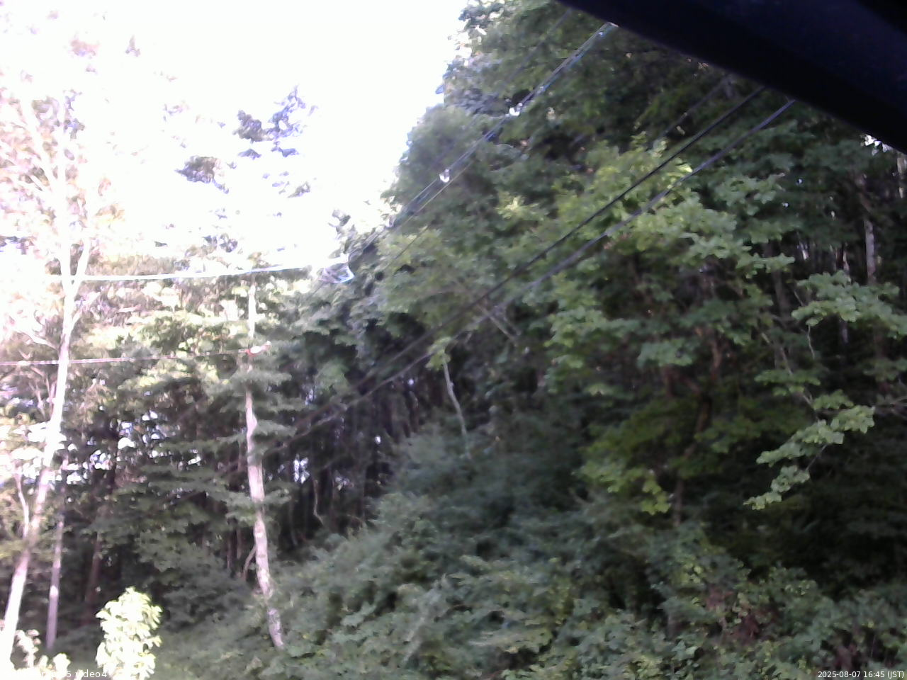 長野県菅平高原 ゆたか山荘 東側上空 2025/08/07 16:45