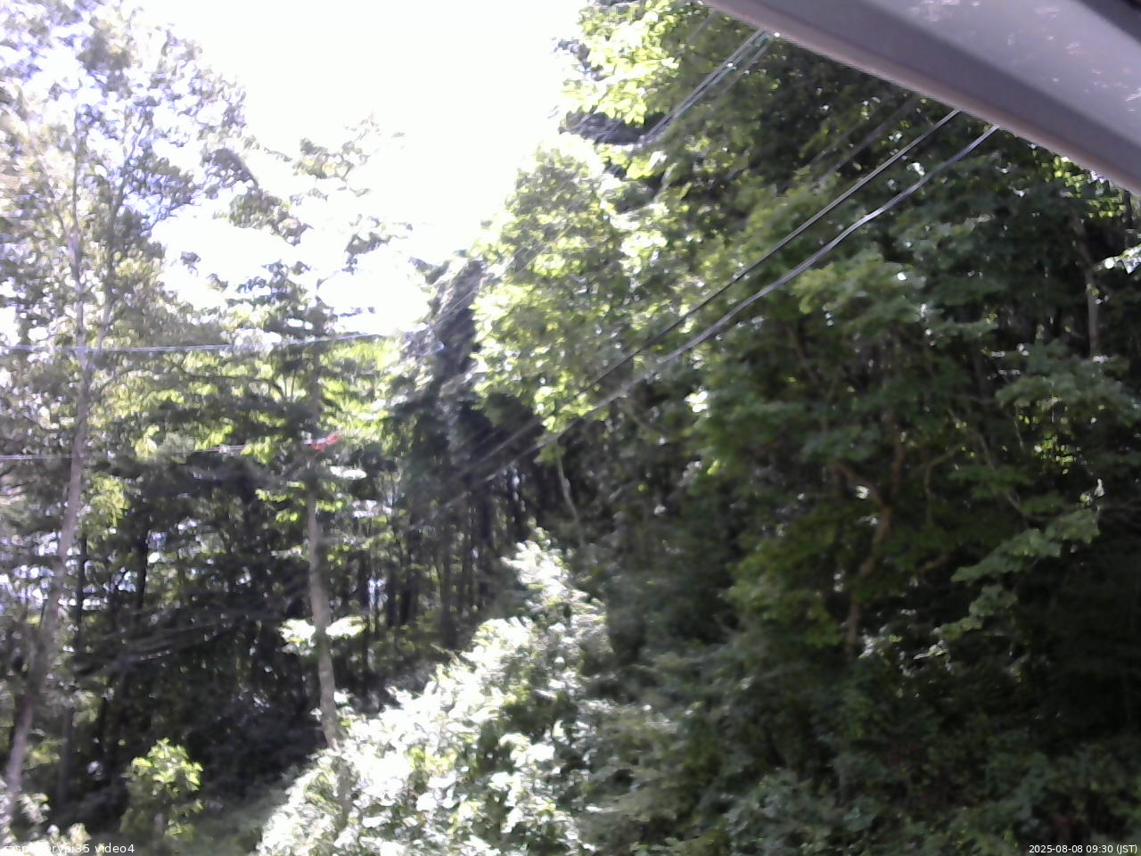 長野県菅平高原 ゆたか山荘 東側上空 2025/08/08 09:30