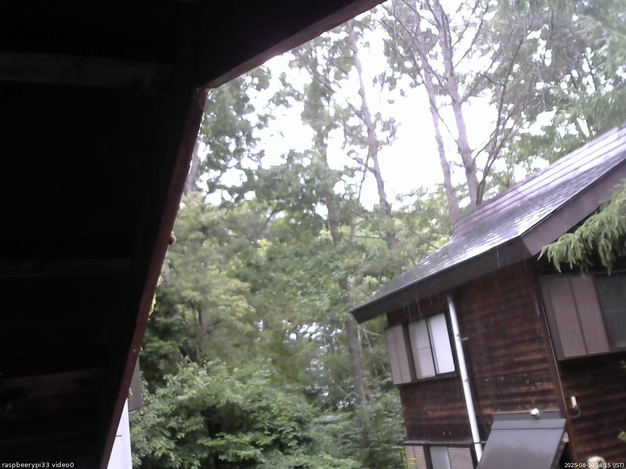 長野県菅平高原 ゆたか山荘 北側 2025/08/10 14:15