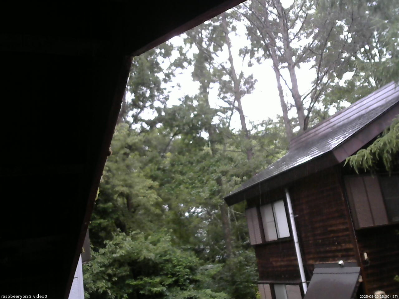 長野県菅平高原 ゆたか山荘 北側 2025/08/10 15:30